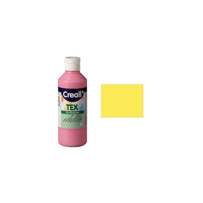 Stoffmal- und Druckfarbe 250 ml, Gelb PREISHIT