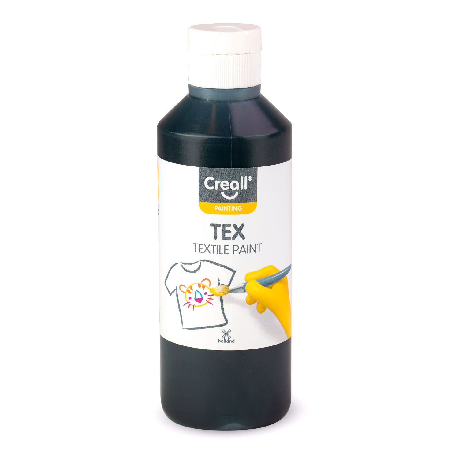 Stoffmal- und Druckfarbe 250 ml, Schwarz PREISHIT