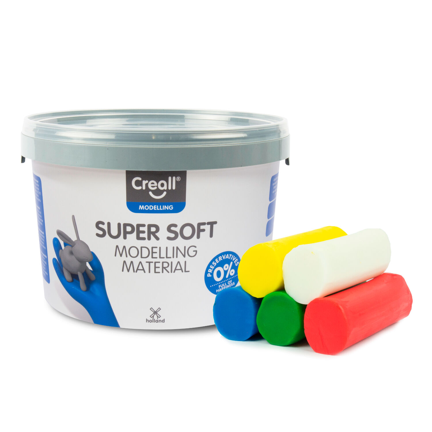 Creall Supersofte Knetmasse, sortiert 1750g