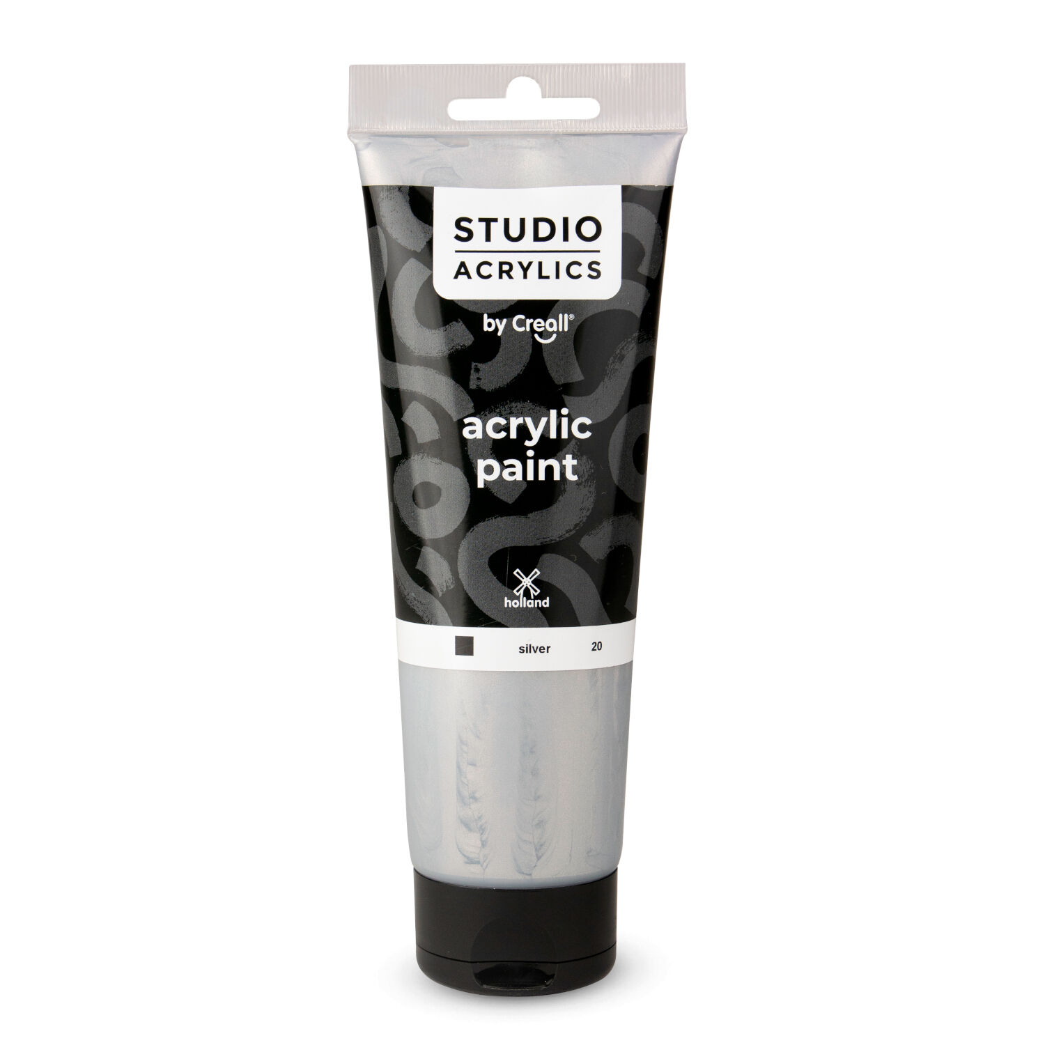SALE Creall Acrylic Metallic-Farbe, 250ml, Silber