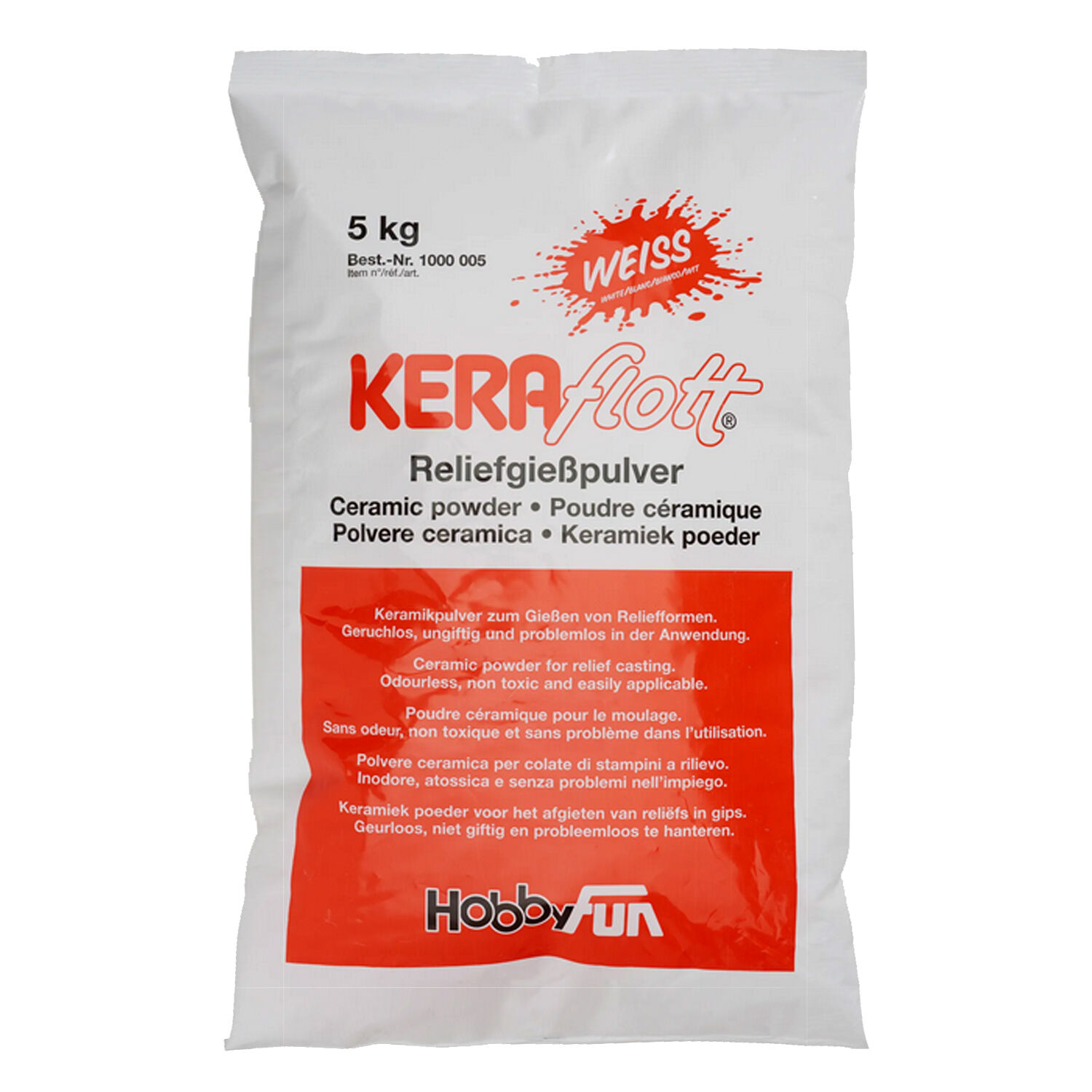 Giemasse, wei, 5 kg