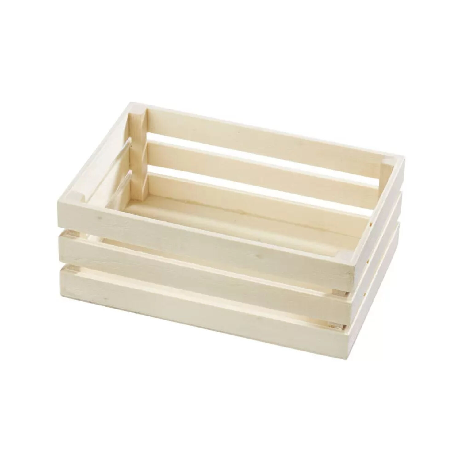 Holzkisten-Set, 2 Stck, rechteckig