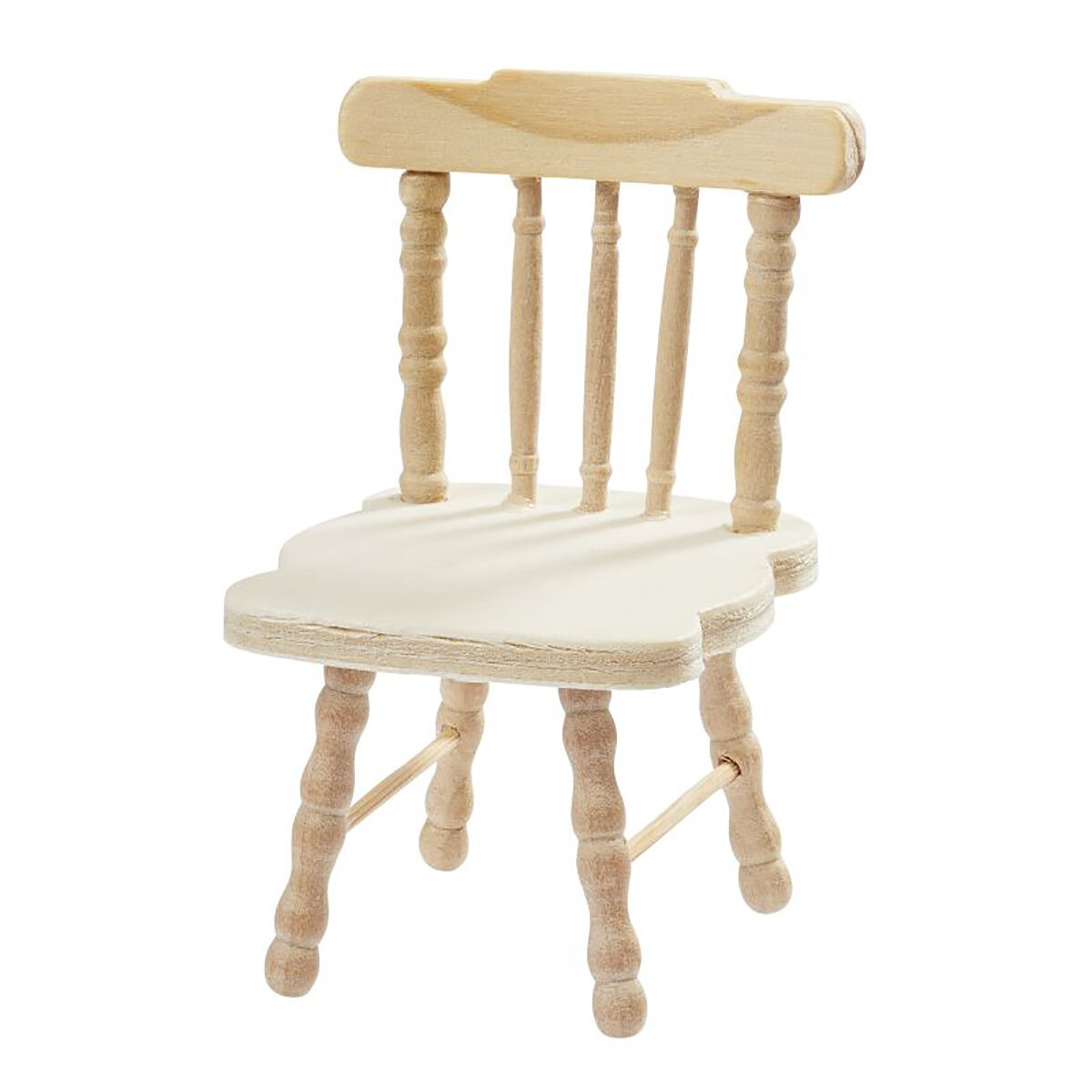 NEU Miniatur-Holz-Stuhl, Gre 4,5 x 5 x 7,5 cm