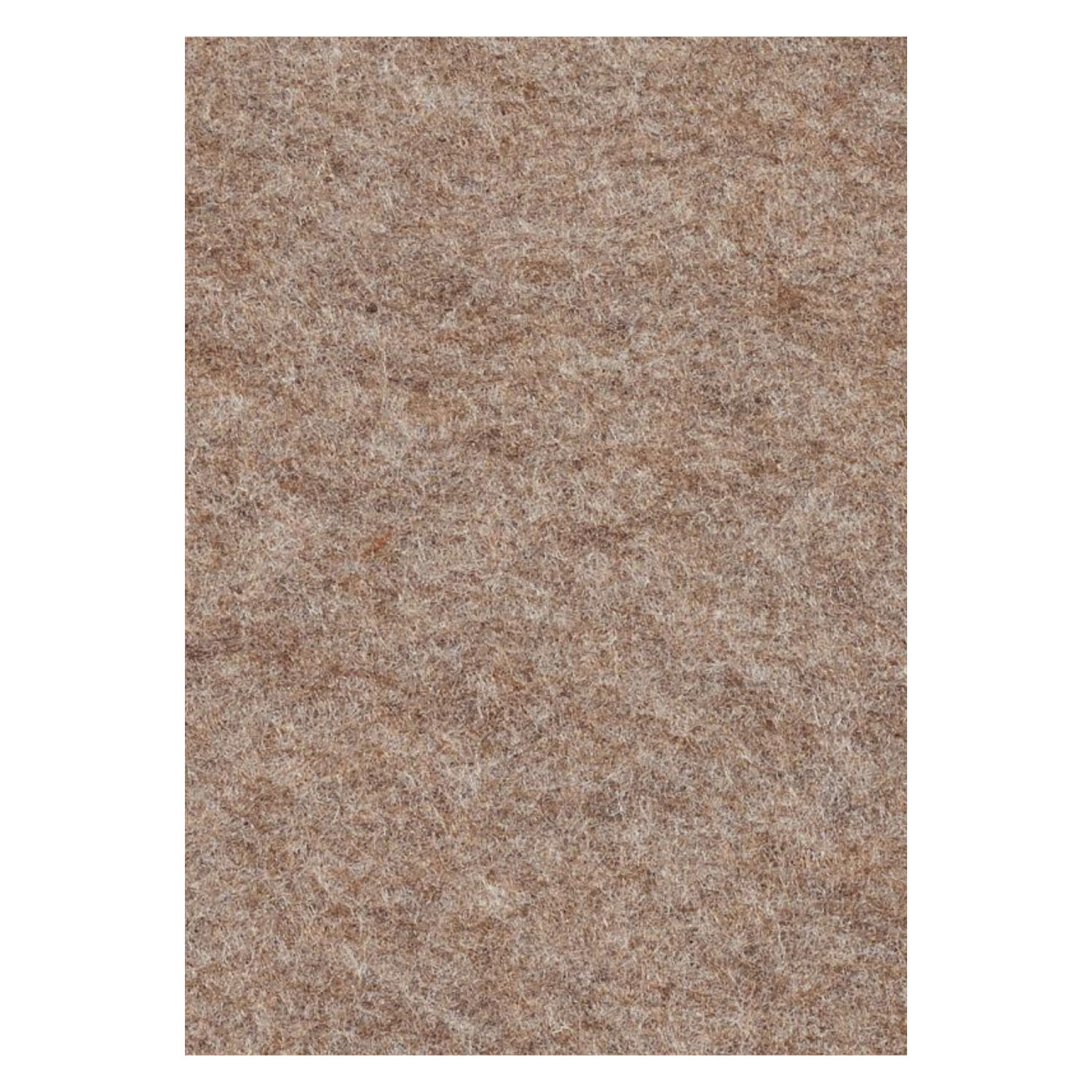 Trendy Filzplatte, 75x50cm, 1 St. Cappuccino meliert