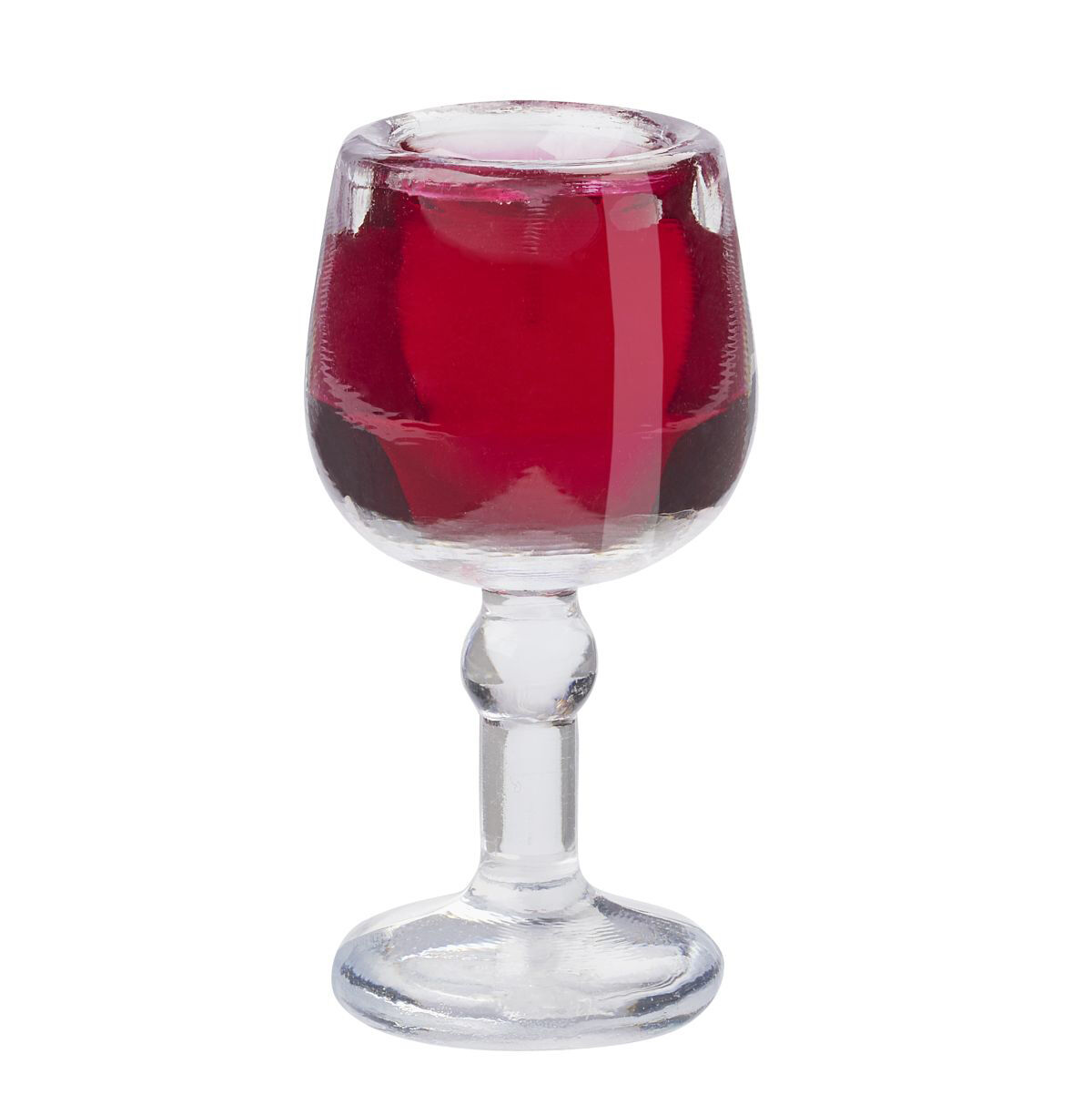 NEU Miniatur-Weinglas, Gre 2 cm, Beutel mit 4 Stck