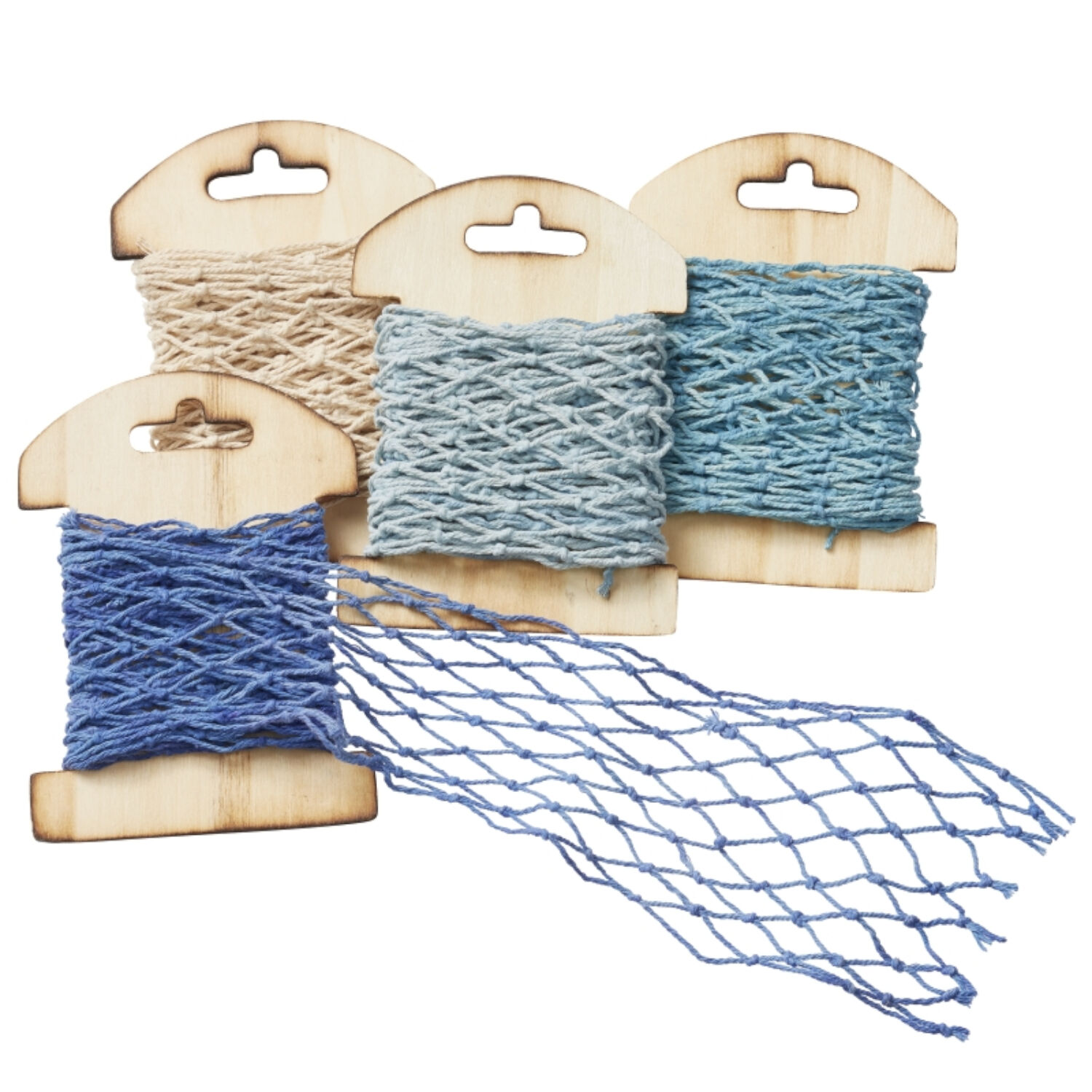 Hobbyfun Deko Netzband, 13 x 100 cm, aqua Bild 2