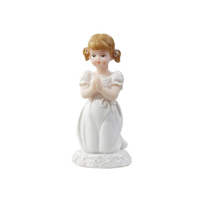 Kommunion/Konfirmation Figur Mdchen, 6,5 cm hoch