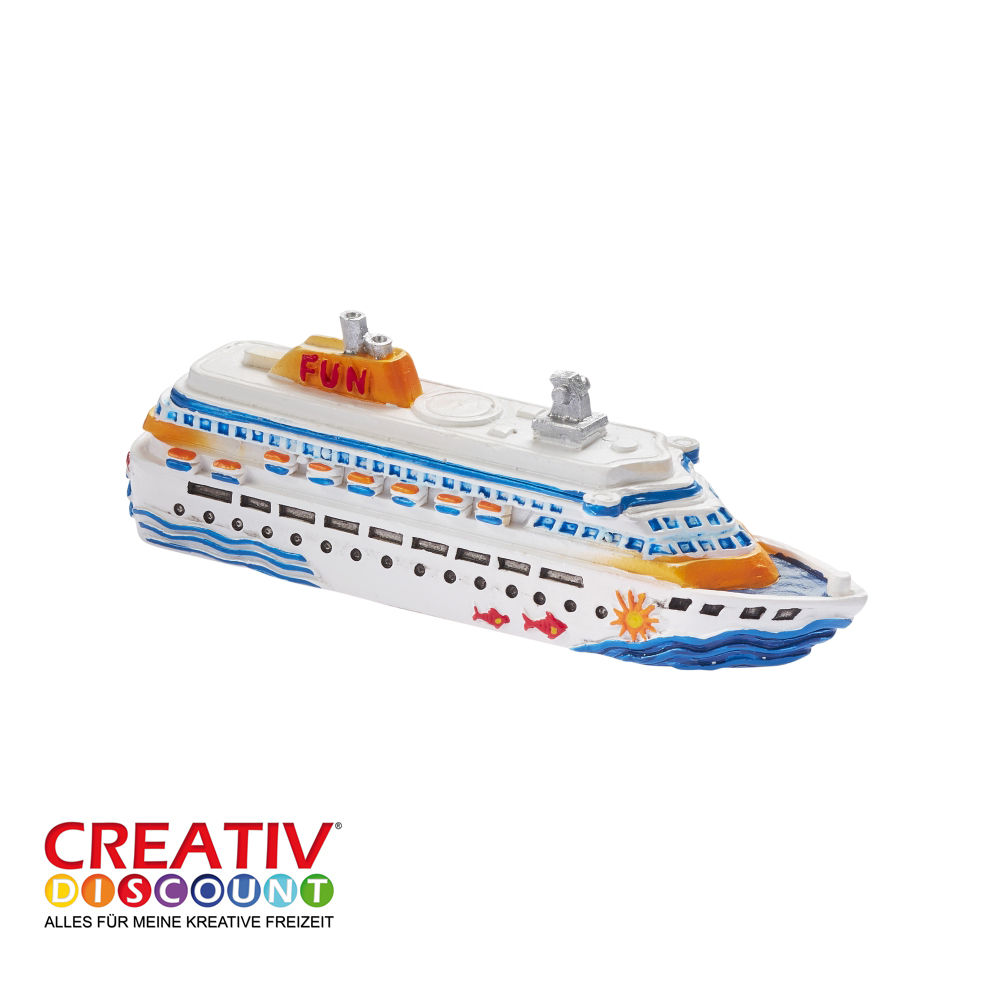 Miniatur- Kreuzfahrtschiff, Lnge 7cm