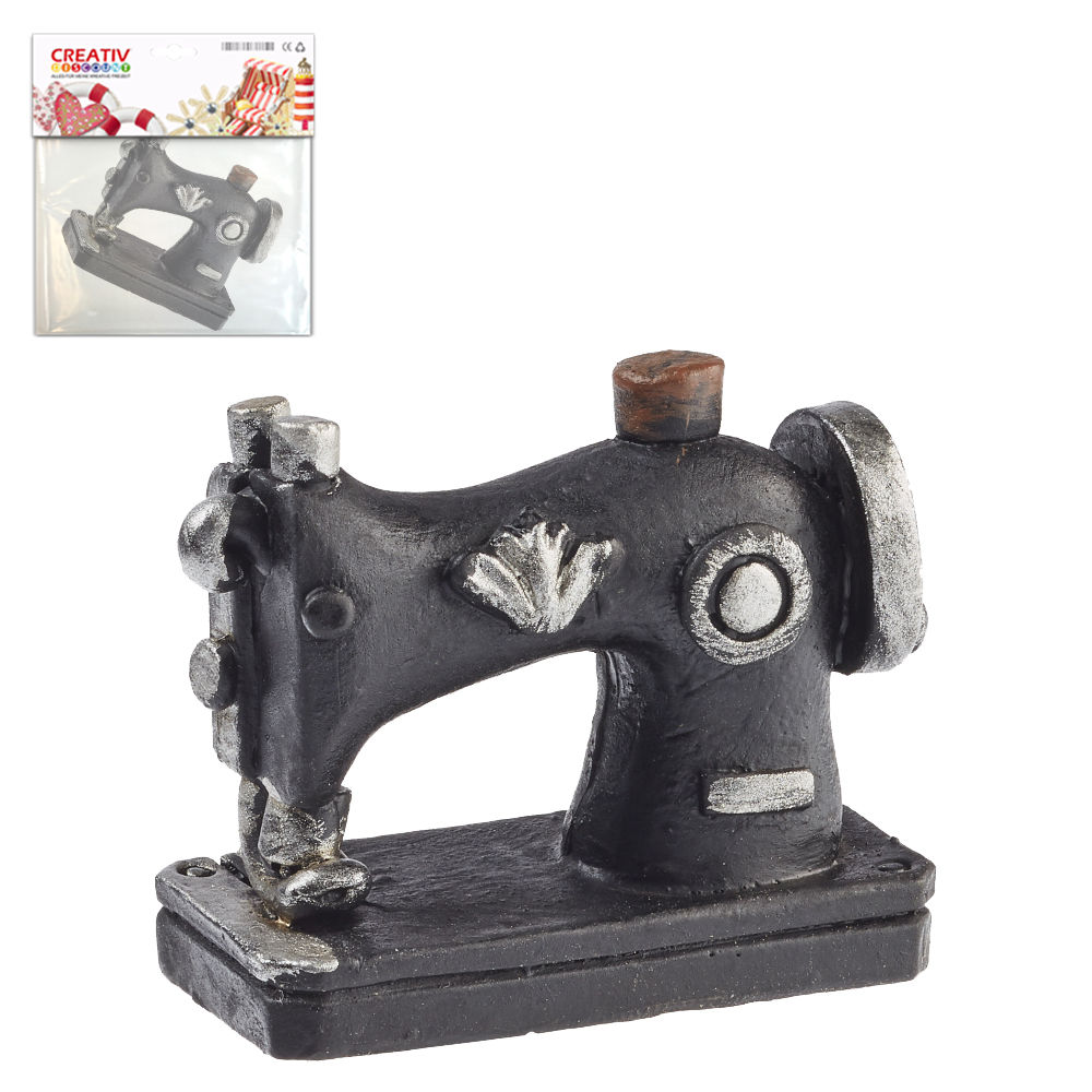 Hobbyfun Miniatur- Nhmaschine, 3cm, schwarz