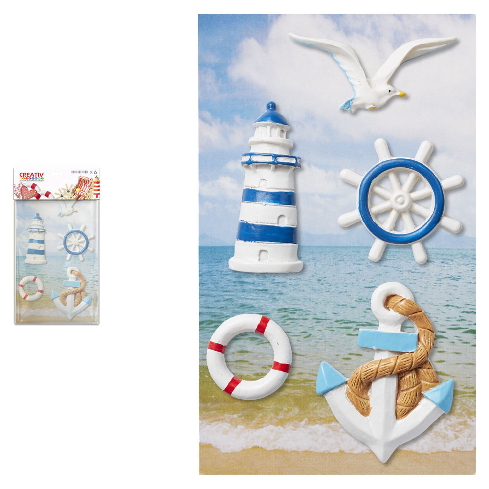 Hobbyfun Miniatur- Set Maritim I, 2,5- 5cm