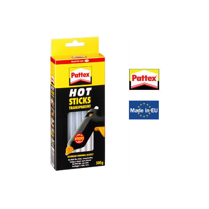 Pattex Hot Sticks Transparent 500g