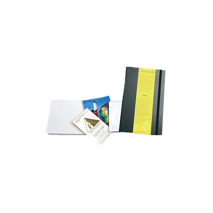 Travel Journal Querformat, 13,5x21, 62 Bg, schwarz