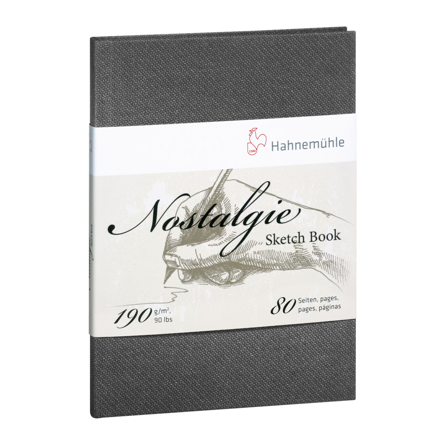 NEU Skizzenbuch Nostalgie, 190g/m, DIN A6 Hochformat, 80 Seiten