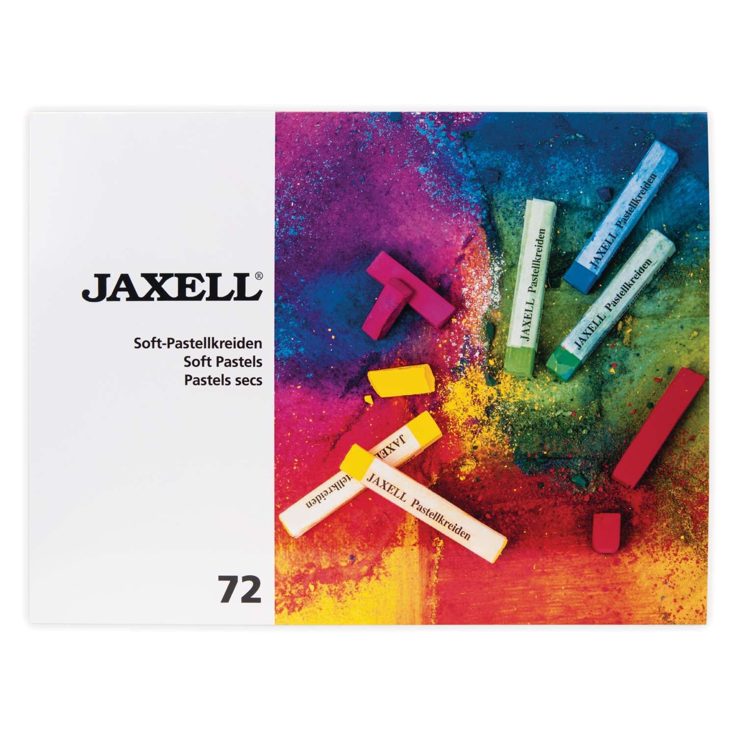 Jaxell-Pastellkreiden 72 Stck PREISHIT