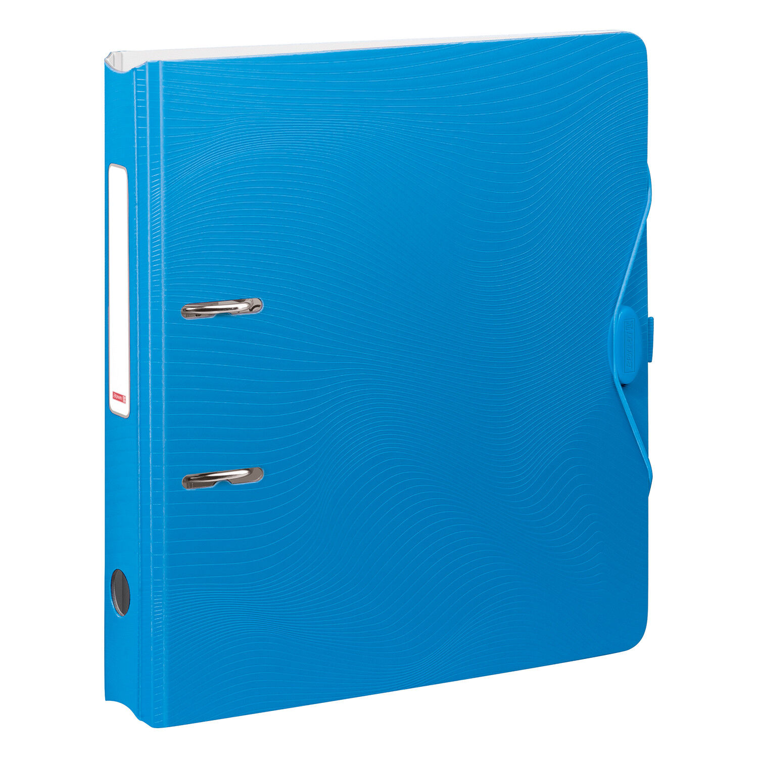 NEU Ordner Wave aus Kunststoff, 5 cm R�cken, azur