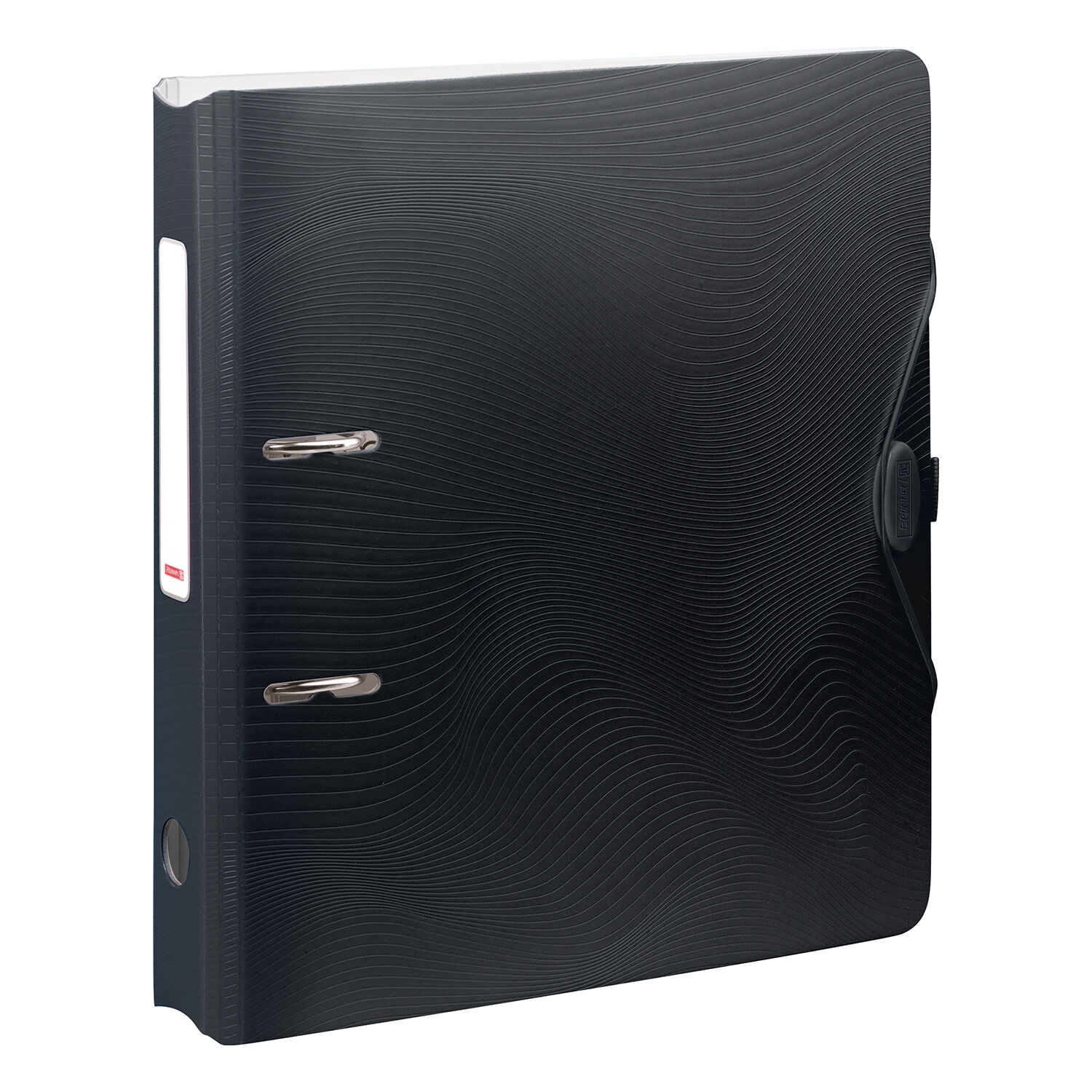 NEU Ordner Wave aus Kunststoff, 5 cm R�cken, onyx