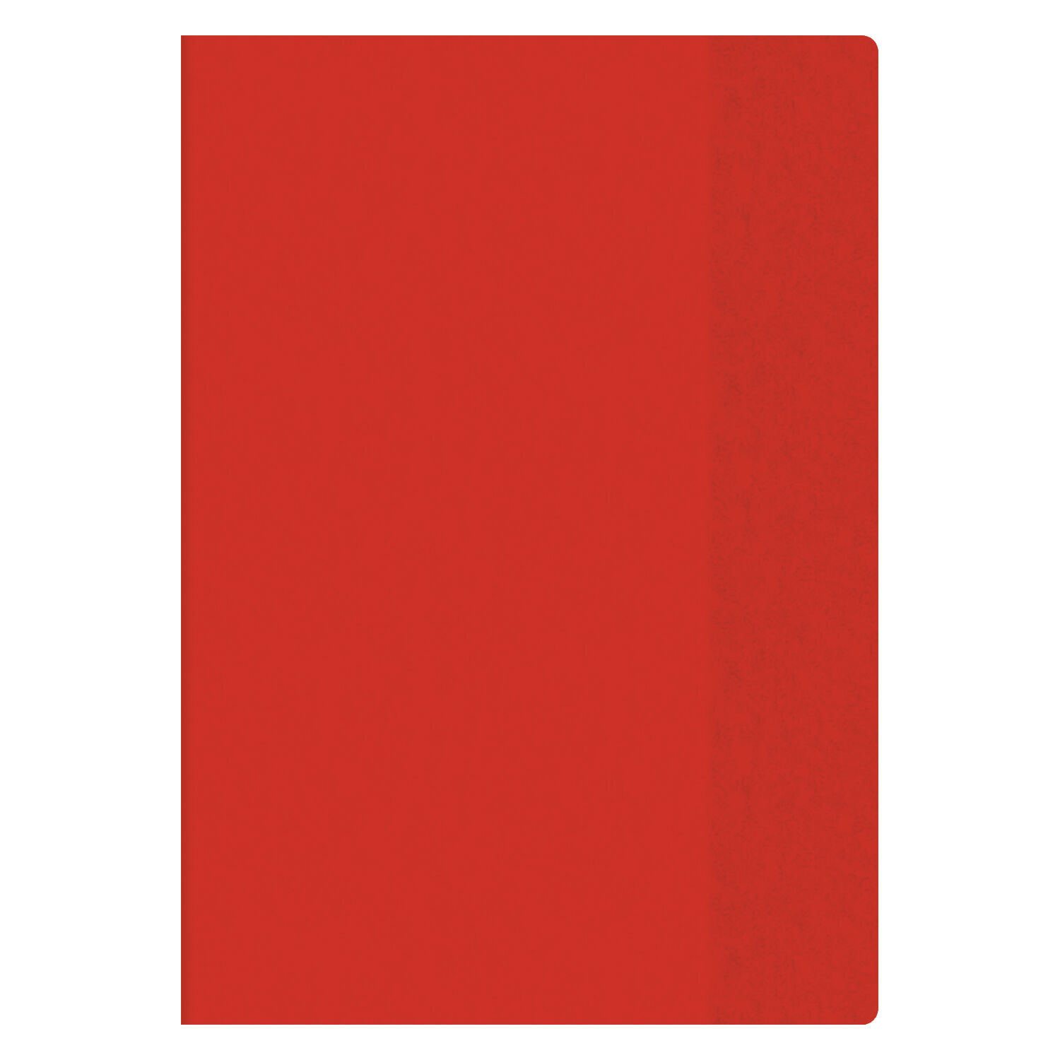 Brunnen Hefthlle Premium Extrastark, A5, Transparent Rot