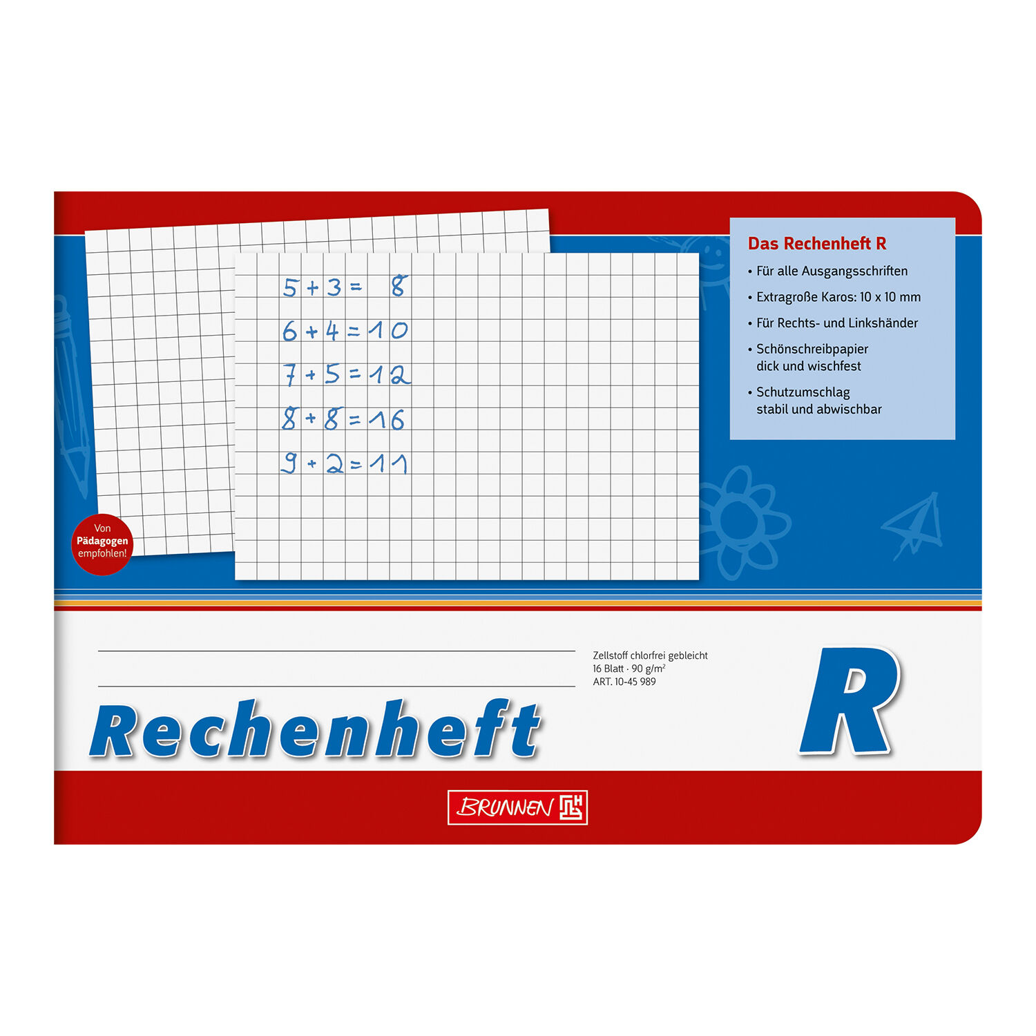 NEU Rechenheft R DIN A5, quer