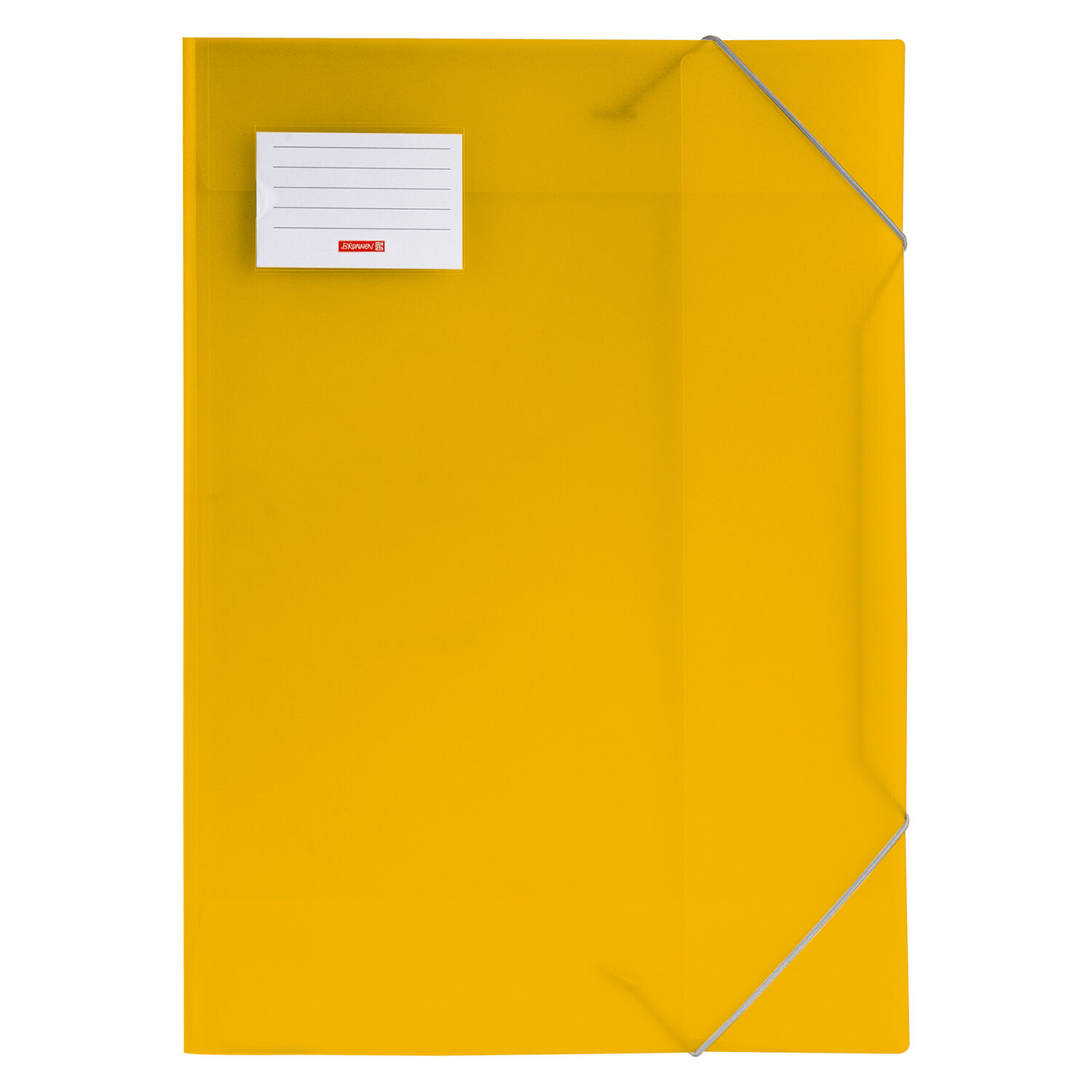 NEU Sammelmappe FACT!pp DIN A3 aus Kunststoff, gelb, mit Gummizug