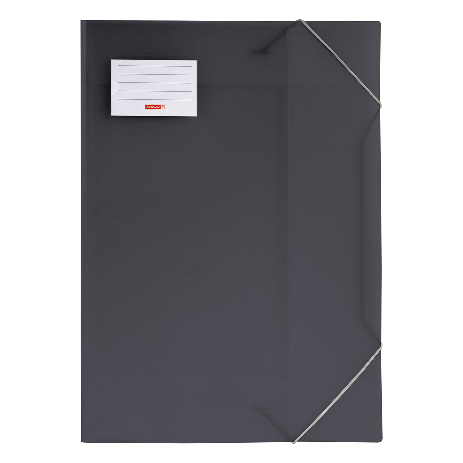 NEU Sammelmappe FACT!pp DIN A3 aus Kunststoff, grau, mit Gummizug