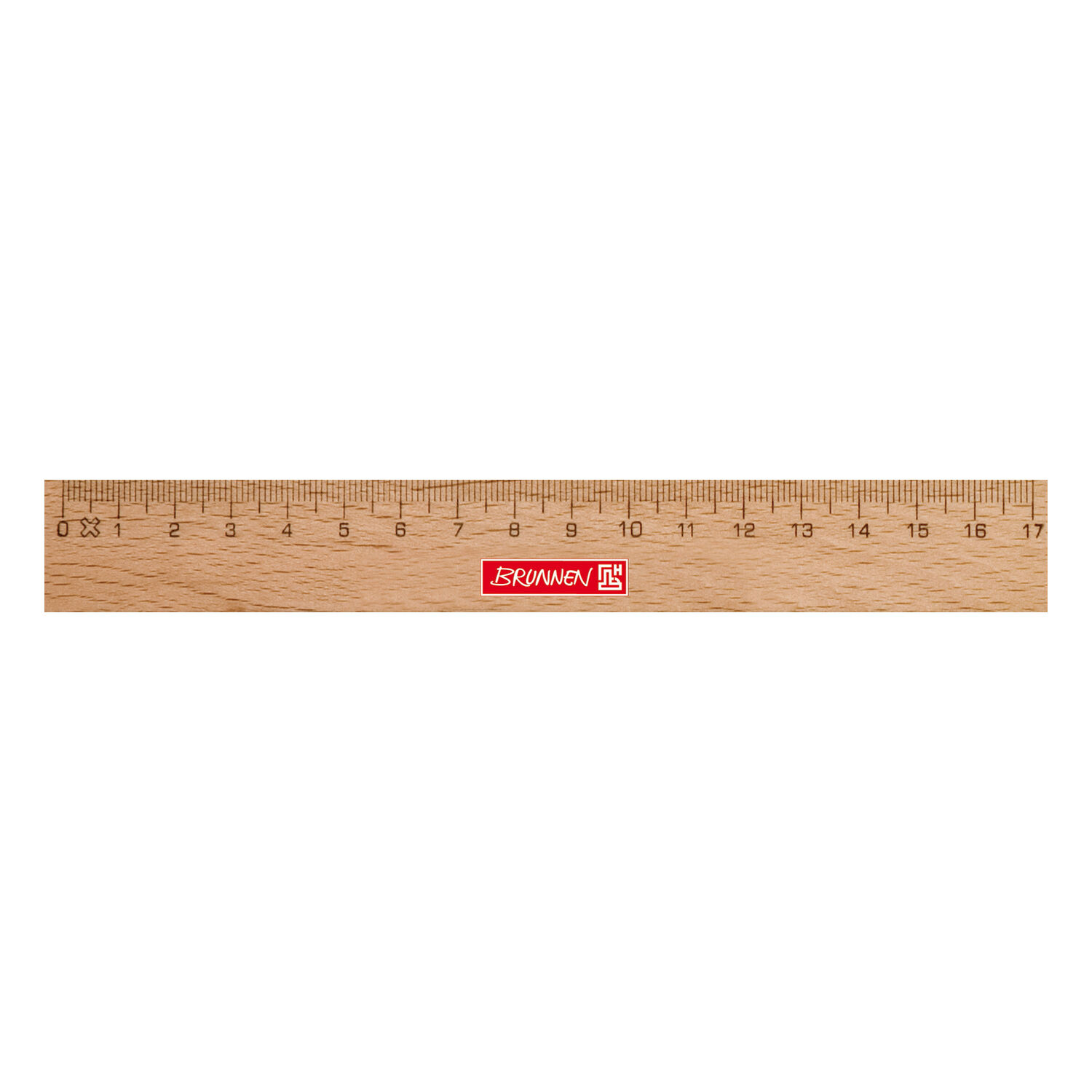 NEU Lineal 17cm Holz
