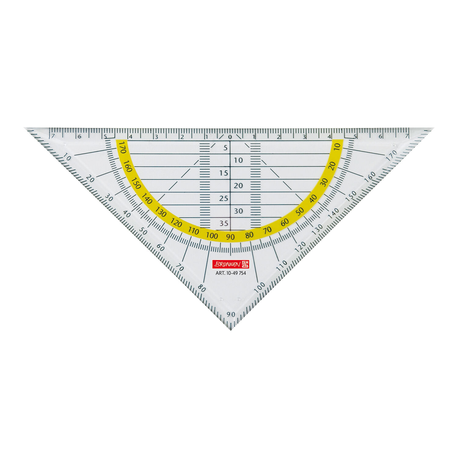 NEU Geo-Dreieck 16cm klar