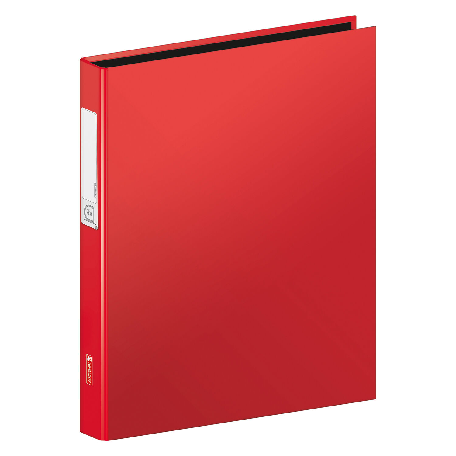 NEU Ringbuch mit 2 Ringen, DIN A4, 20mm F�llh�he, rot