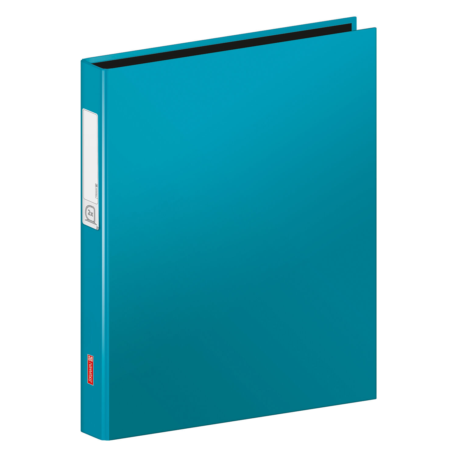NEU Ringbuch mit 2 Ringen, DIN A4, 20mm F�llh�he, t�rkis