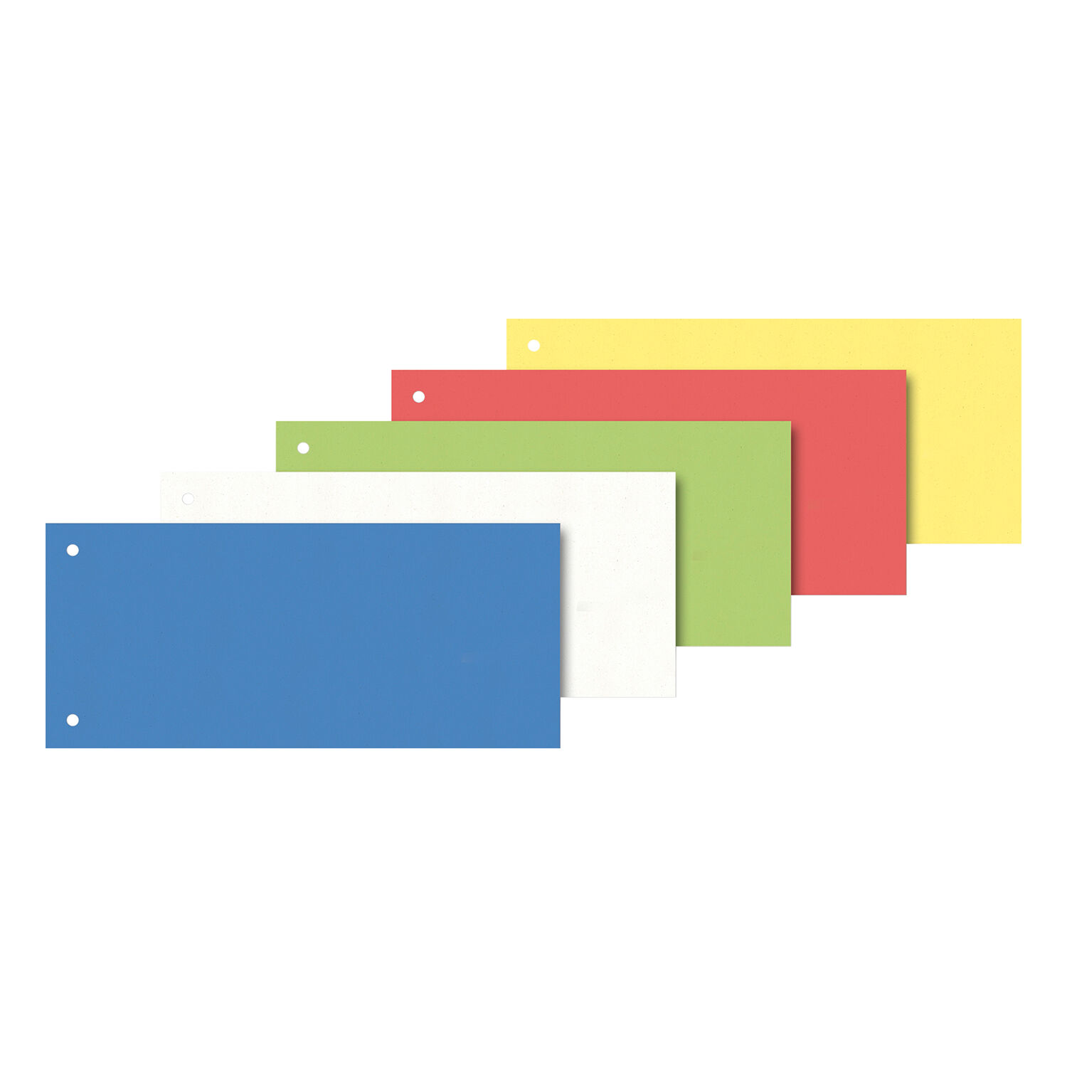 NEU Trennstreifen aus Karton, 10,5x24cm, 100 St�ck, bunt sortiert Bild 2