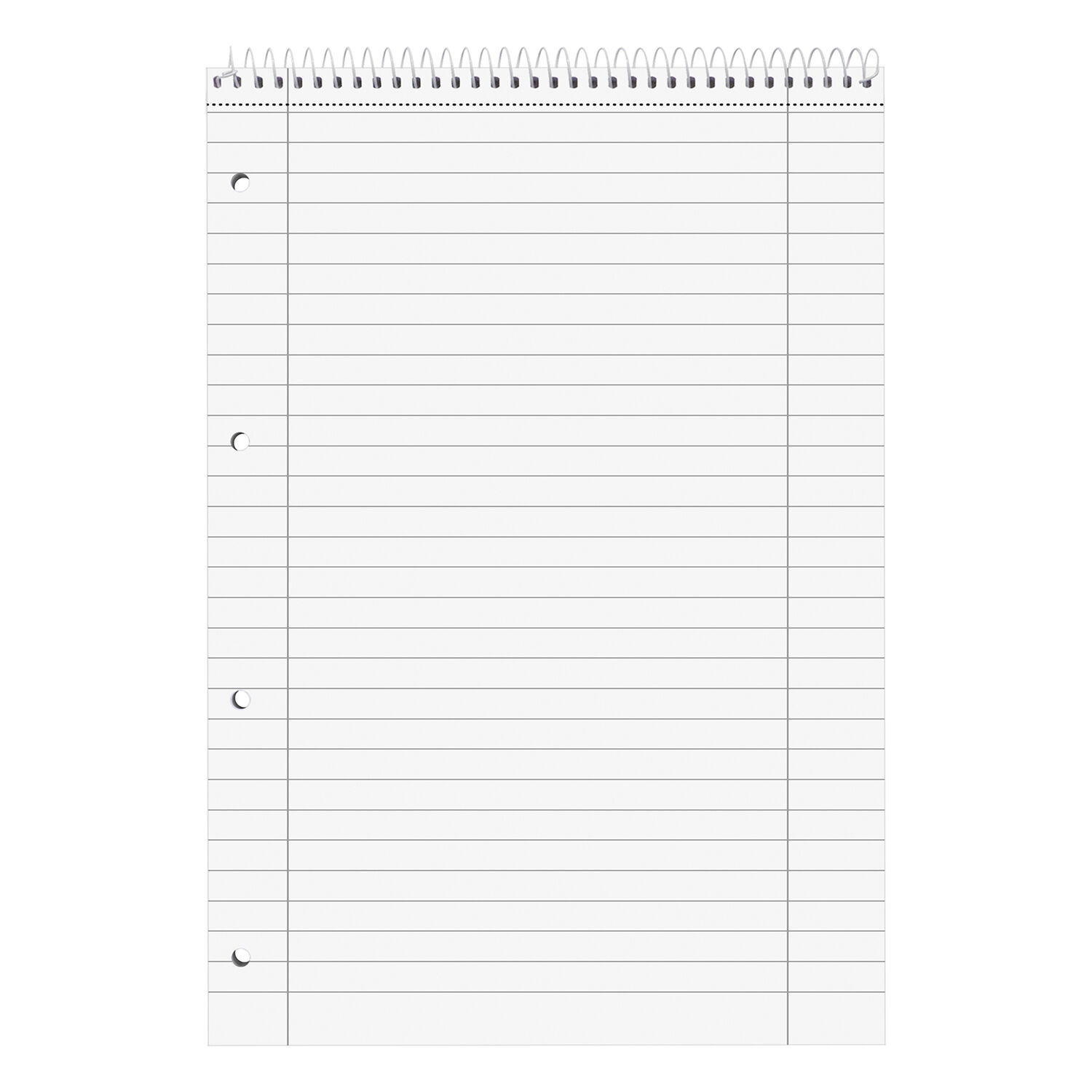 NEU College-Block Premium DIN A4 Lineatur 27 Spiralbindung oben Bild 2