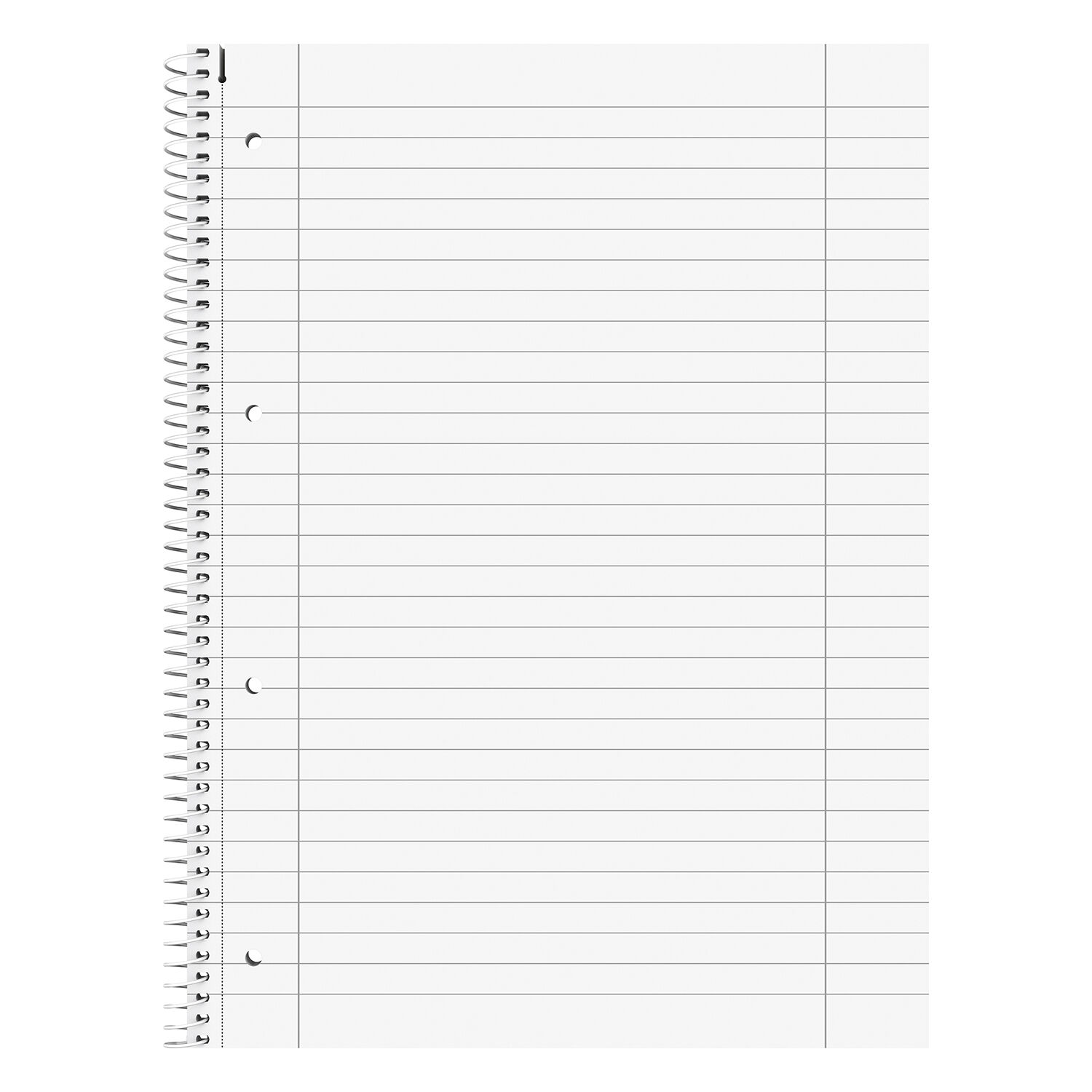 NEU College-Block DIN A4 Lineatur 27 azur Bild 2