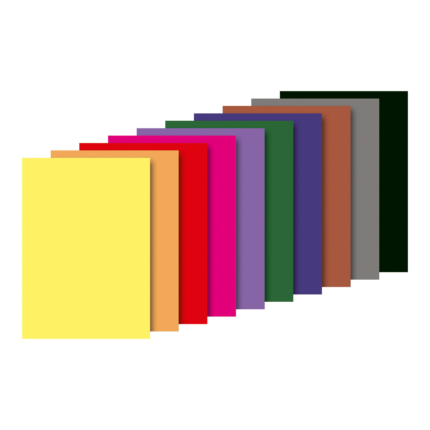 NEU Fotokarton-Block, DIN A4, 10 Blatt in sortierten Farben Bild 2