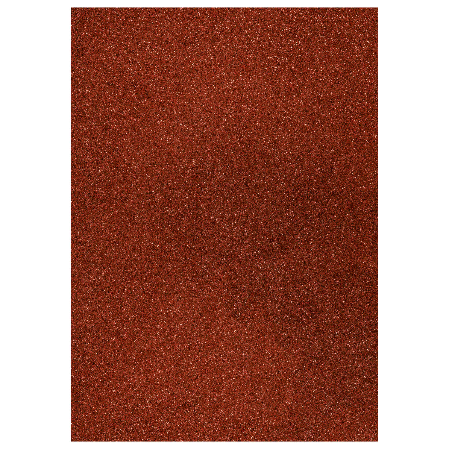 NEU Glitter-Karton, 200 g/qm, einseitig mit Glitzer, DIN A4, Mokka
