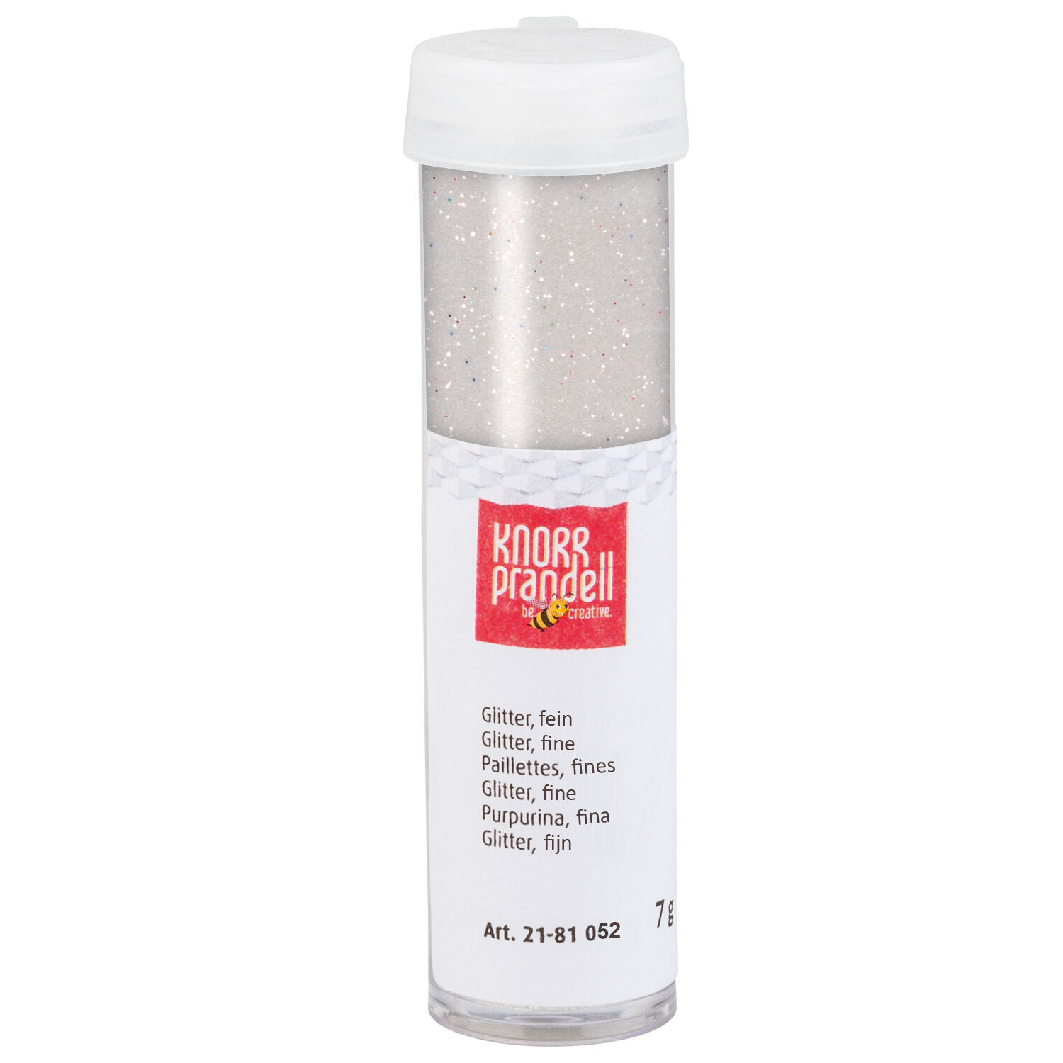 SALE Glitter / Glitzer fein, 7 g, Transparent