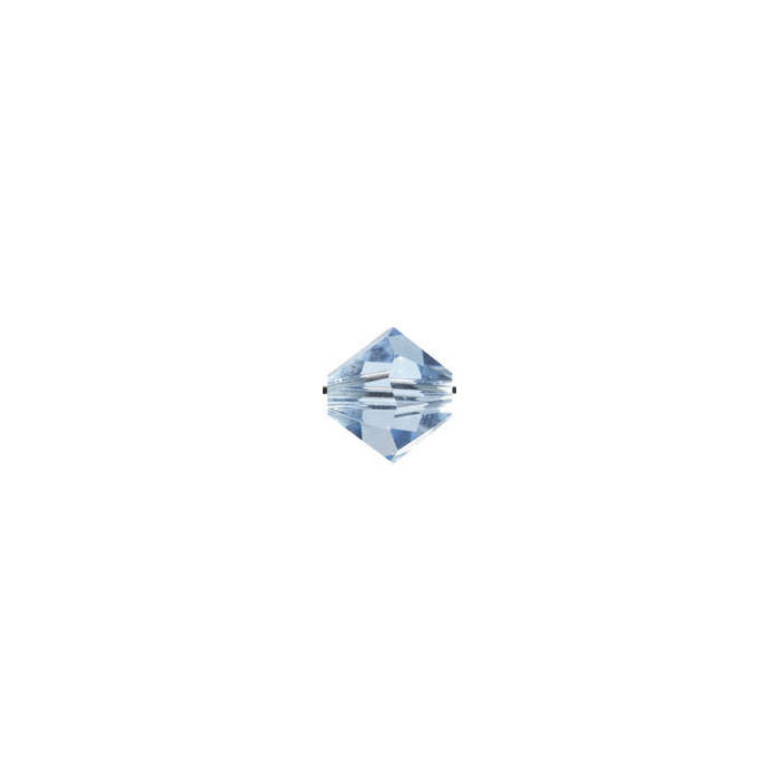 Swarovski-Kristallperlen, 12 Stk., 6mm, Aquamarin
