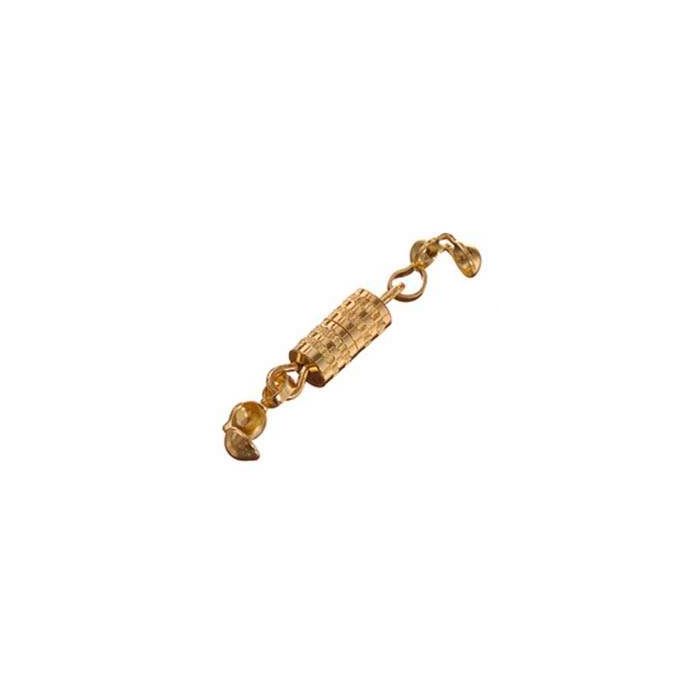 SALE Schraubverschluss Gre ca. 5x11mm, Gold, 2 Stck