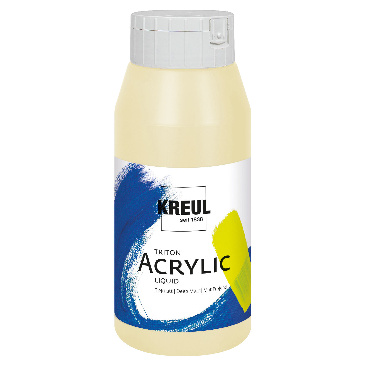 Kreul Triton Acrylfarbe, 750 ml, Beige