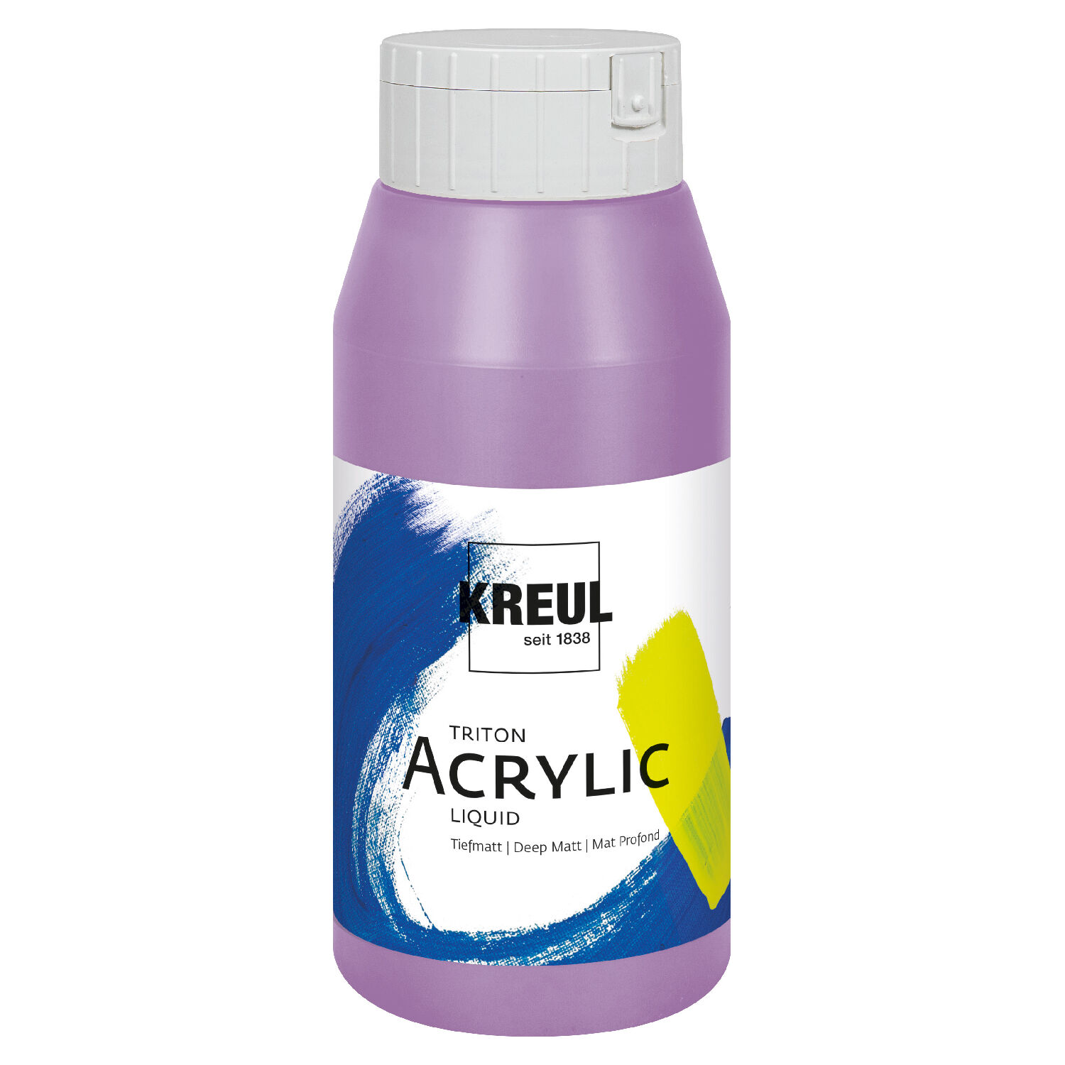 Kreul Triton Acrylfarbe, 750 ml, Flieder