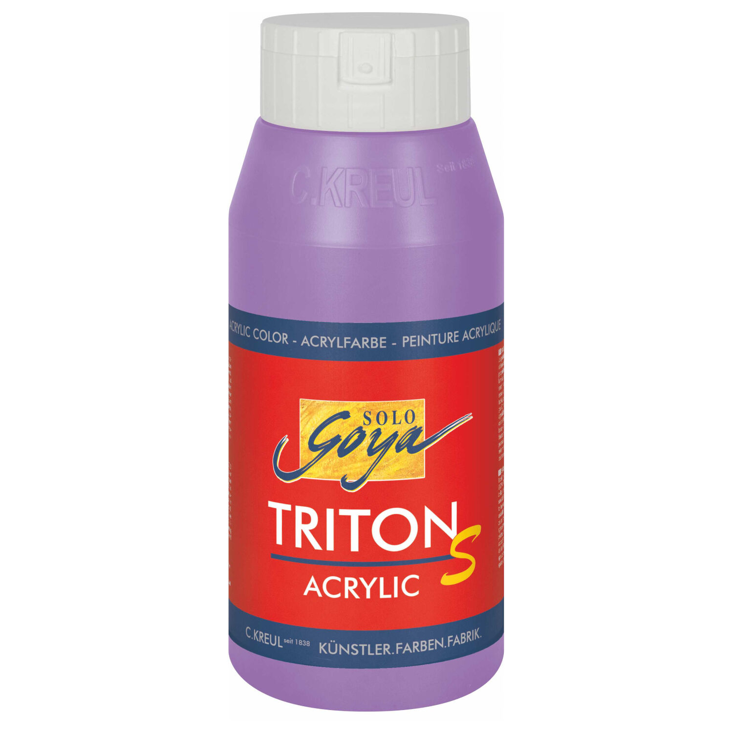 SALE Kreul Triton S / Acrylfarbe Glanzeffekt, 750ml, Flieder