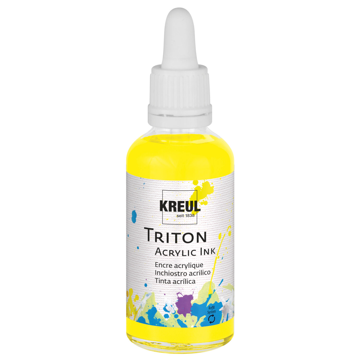 NEU KREUL Triton Acrylic Ink Zitron, 50 ml