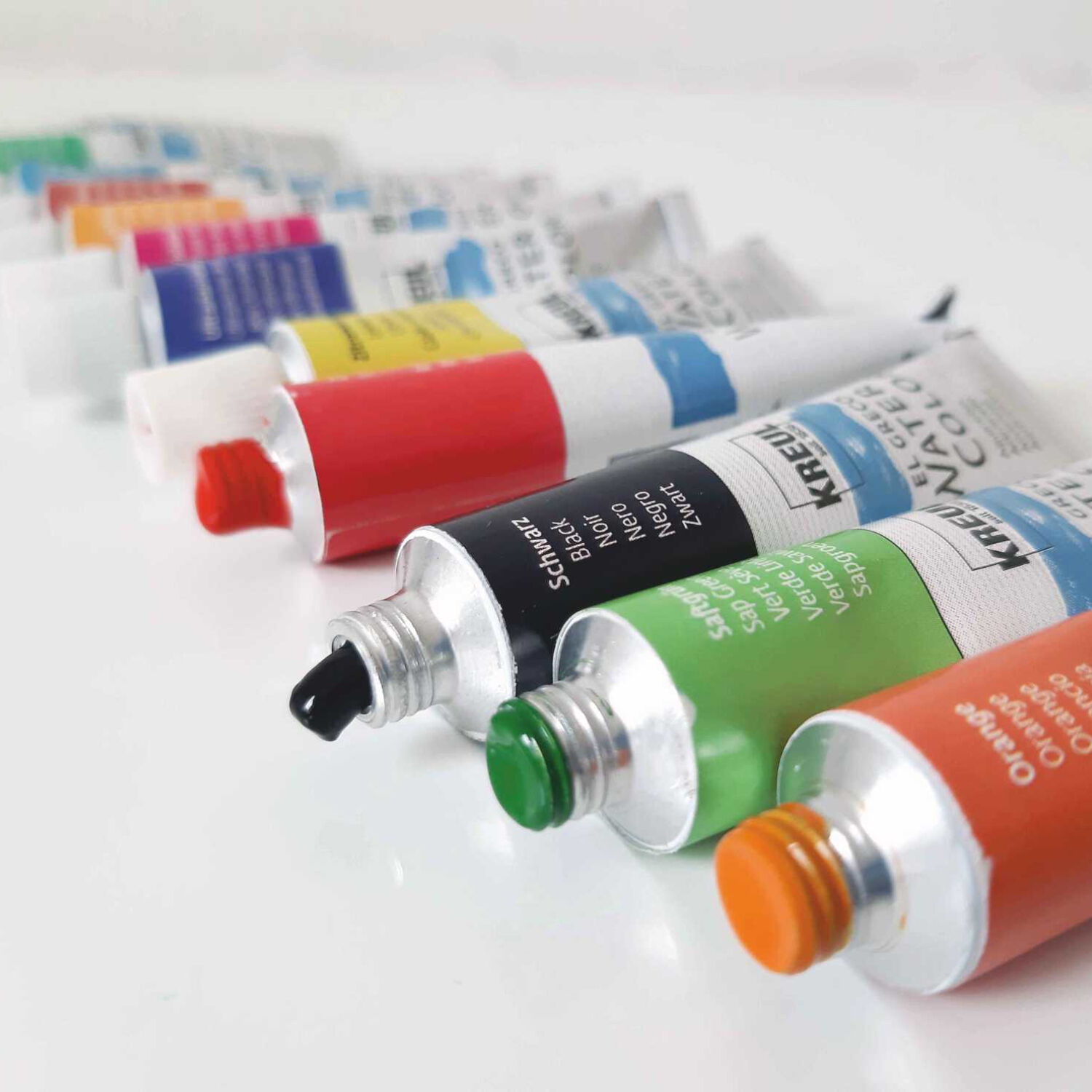 KREUL El Greco Aquarellfarben Set, 12 x 12 ml Tuben Bild 2