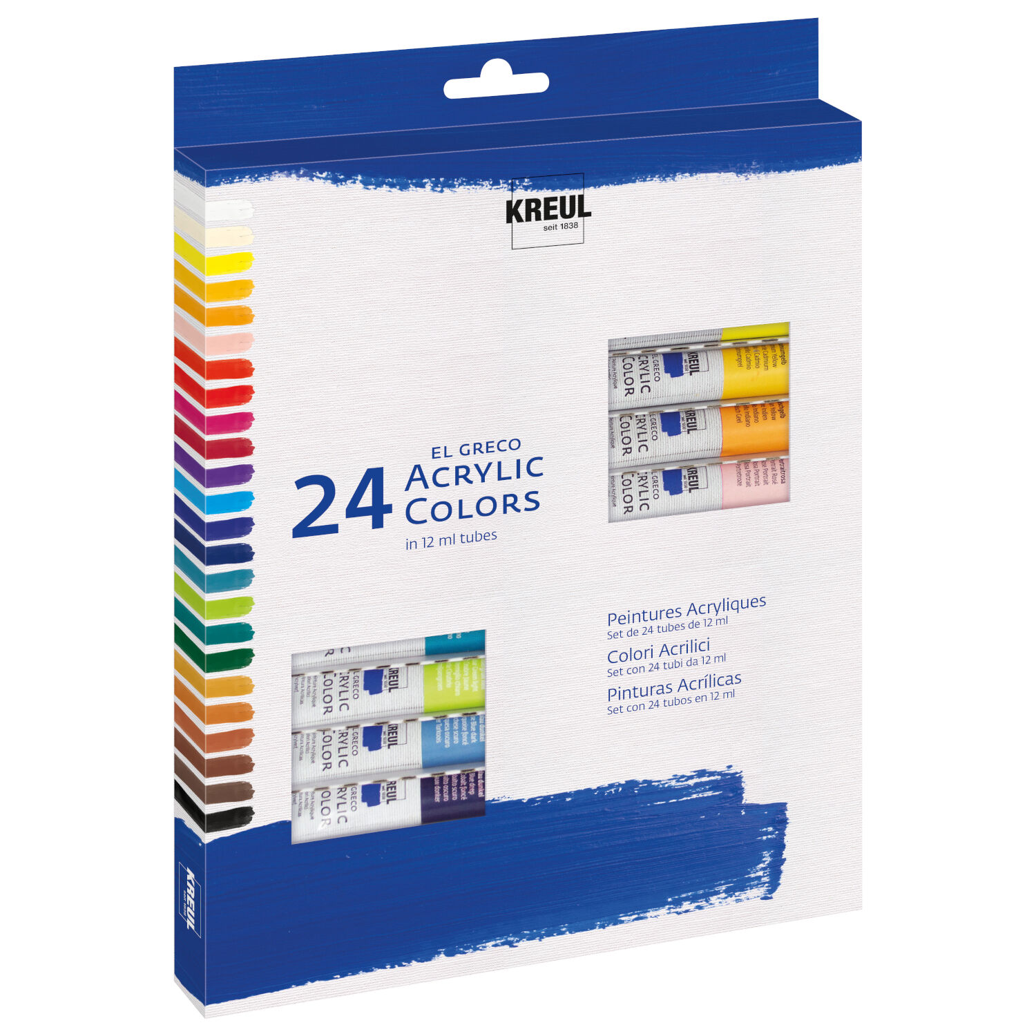 EL GRECO Acrylfarben 24er Set