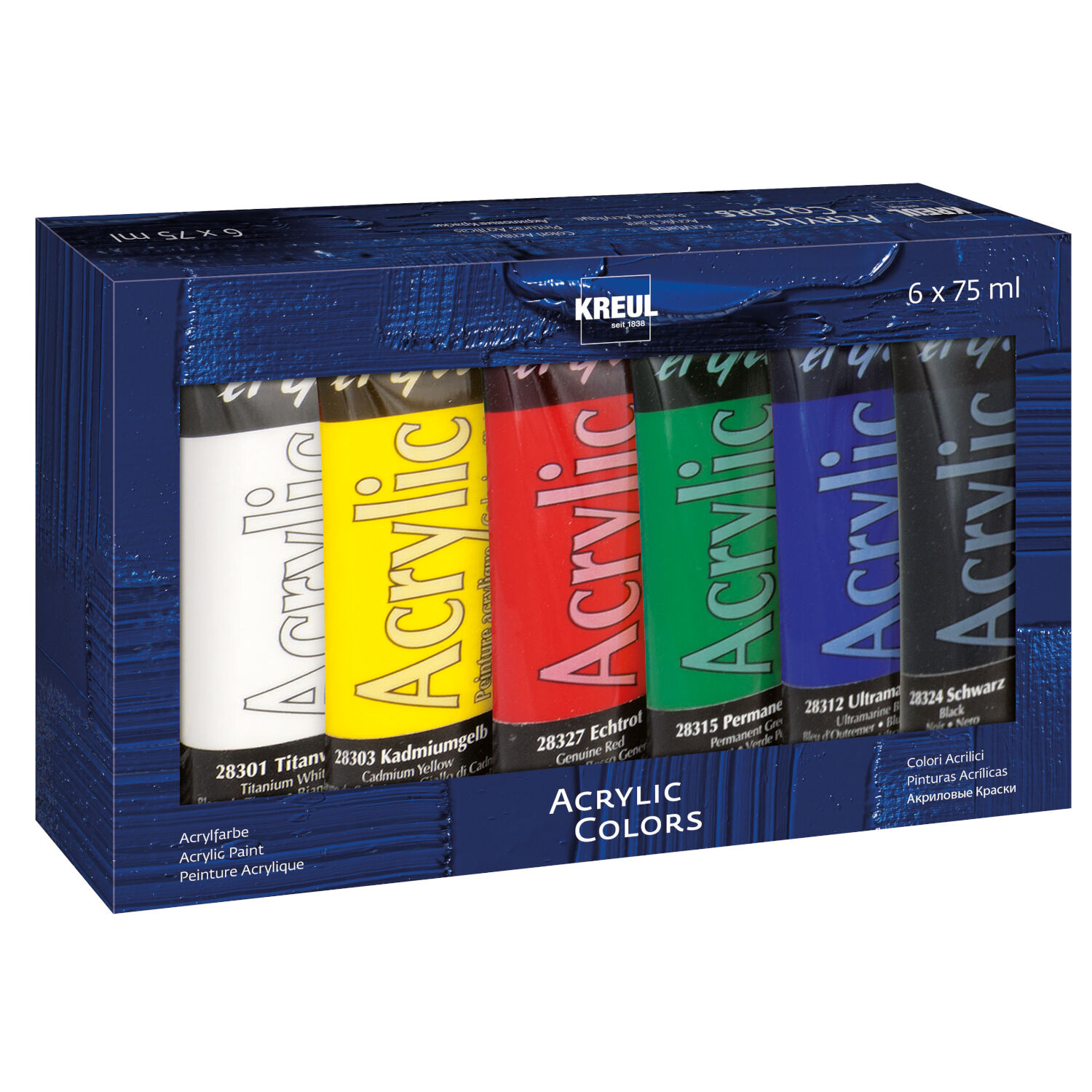 EL GRECO Acrylfarben 6er Set