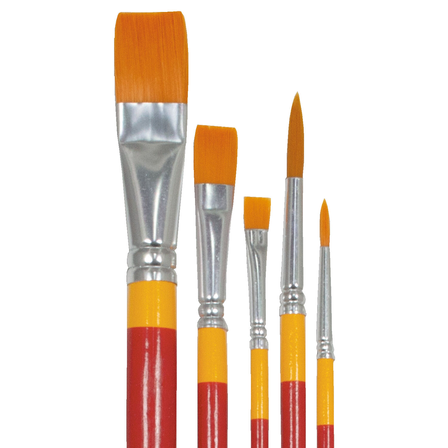 Kreul Solo Goya Pinselset, 5 Synthetik-Pinsel gemischt Bild 2