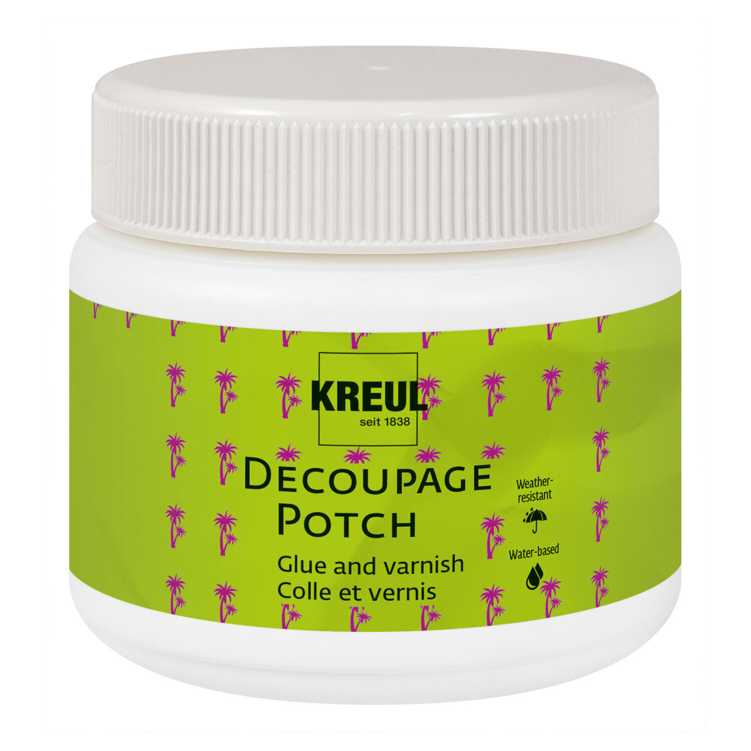 Art Potch Decoupage Kleber & Lack seidenmatt 150ml