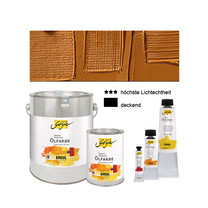 SALE Solo Goya Knstler lfarbe Goldocker 55ml