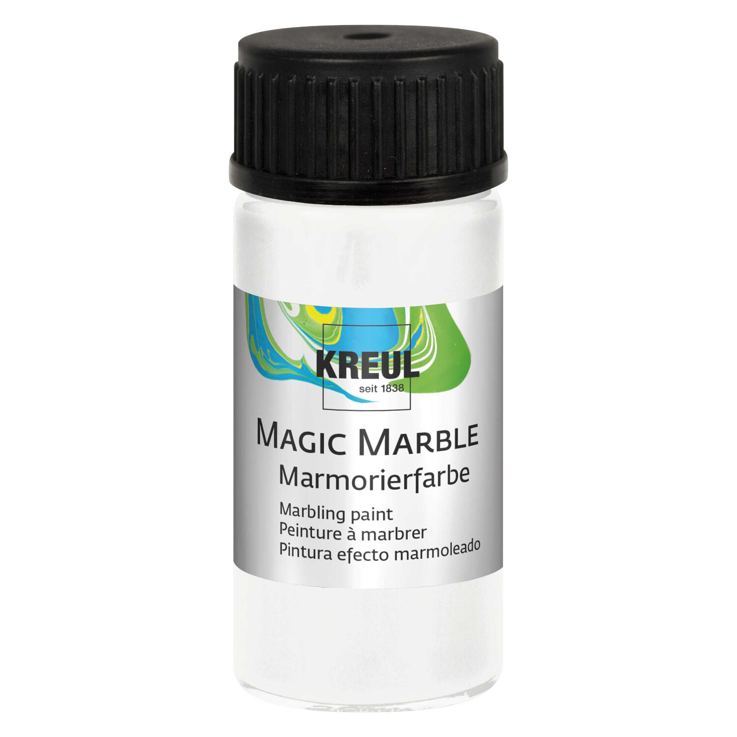 Magic Marble Marmorierfarbe, Wei, 20ml