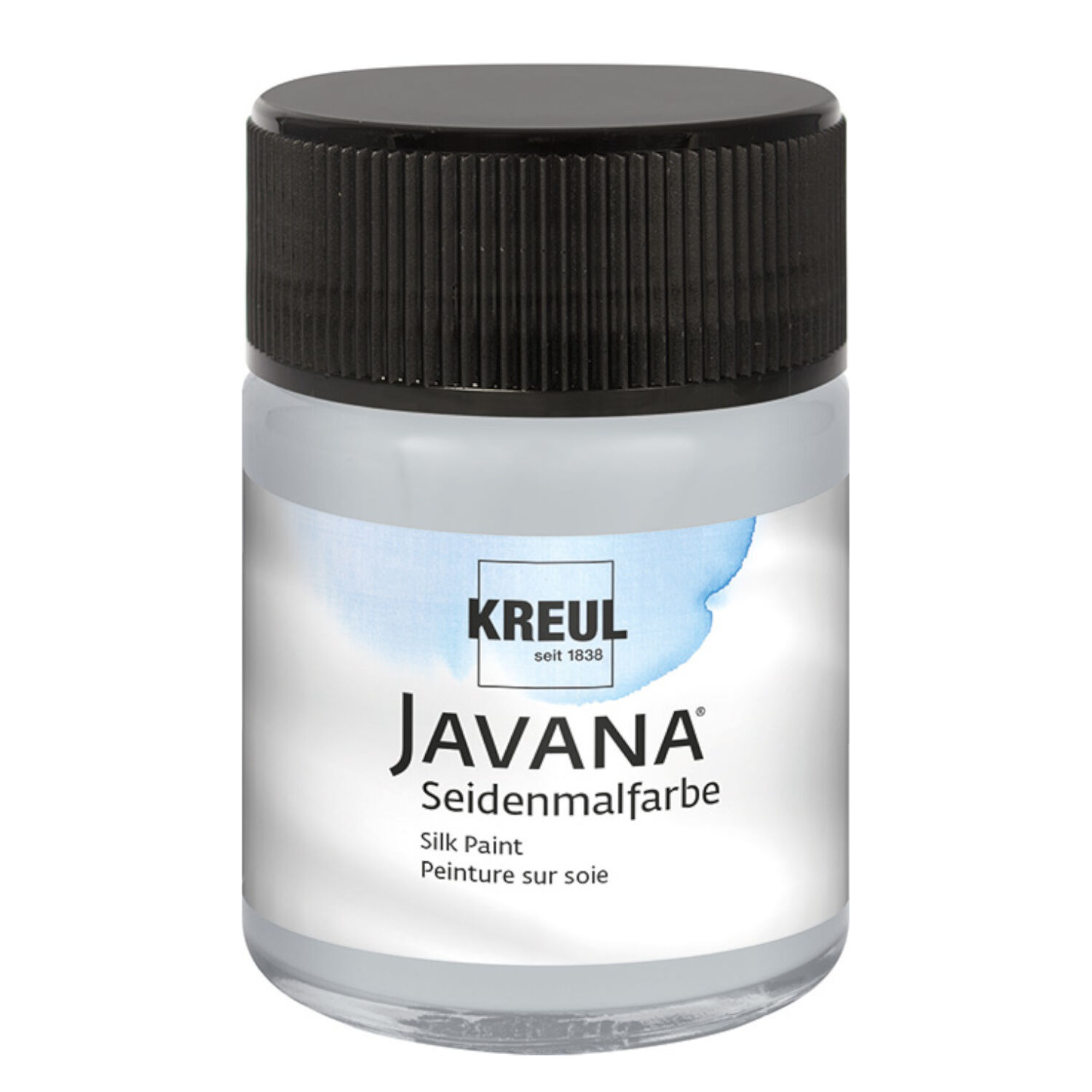 Javana Seidenmalfarbe 50ml Silbergrau