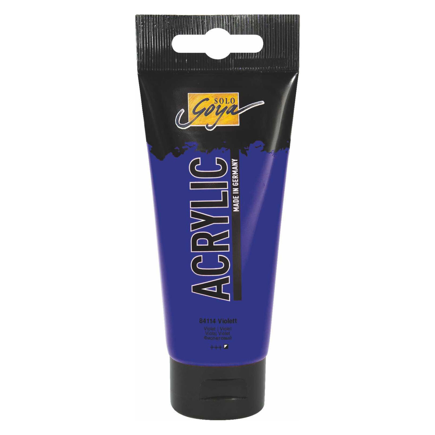 Kreul Solo Goya Acrylic Acrylfarbe, 100 ml, Violett