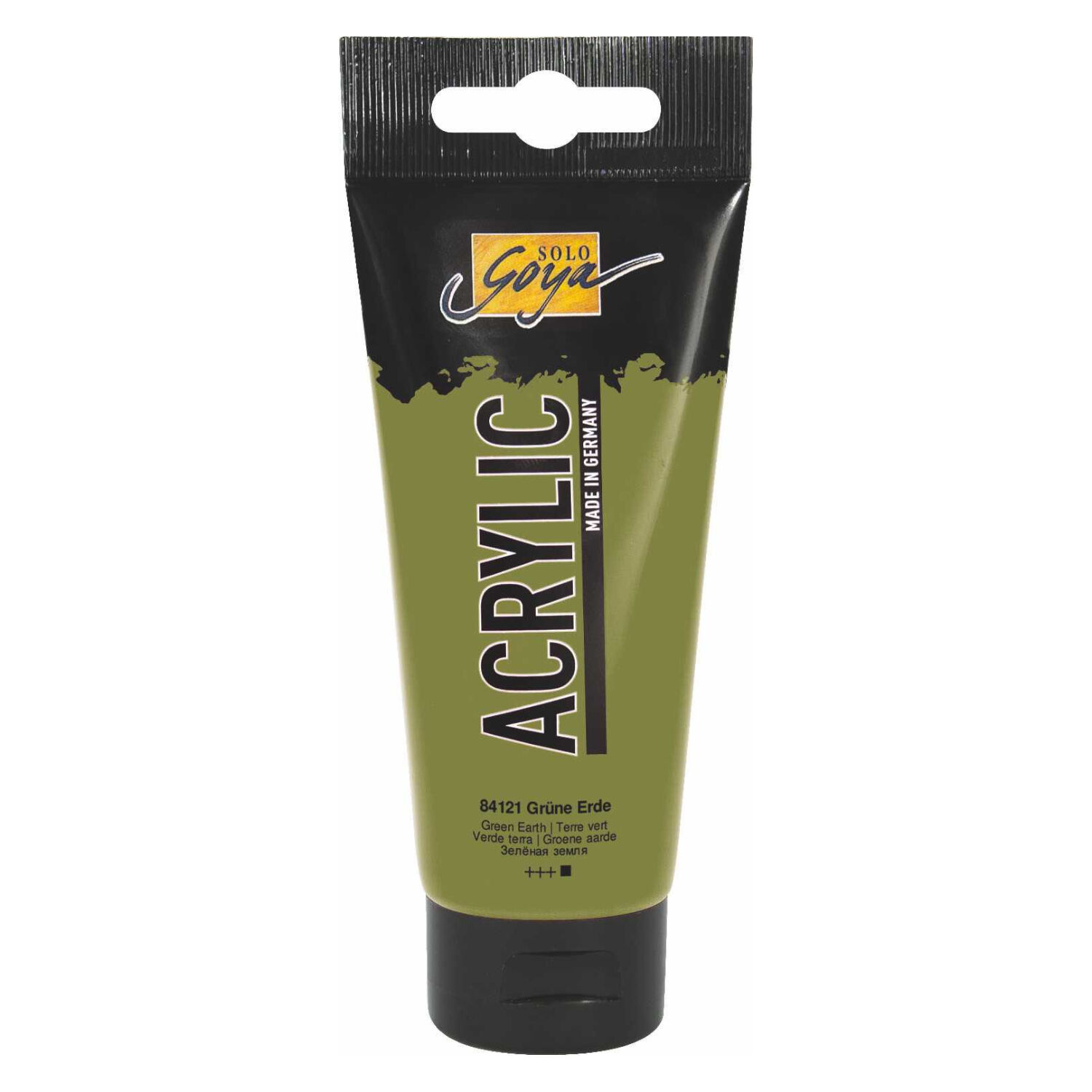 Kreul Solo Goya Acrylic Acrylfarbe, 100 ml, Grne Erde